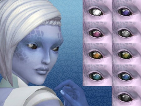Alien Expressive Eyes by lilotea at Mod The Sims