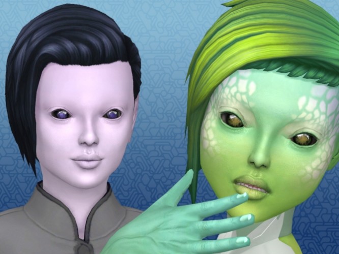 Alien Expressive Eyes by lilotea at Mod The Sims » Sims 4 Updates