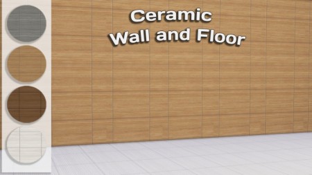 Wall and Floor Tiles + Brick Wall and Foundation at Simming With Mary