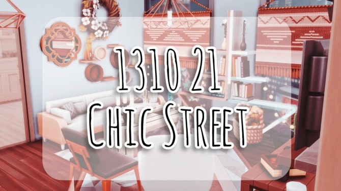 Sims 4 1310 21 Chic Street at Wiz Creations
