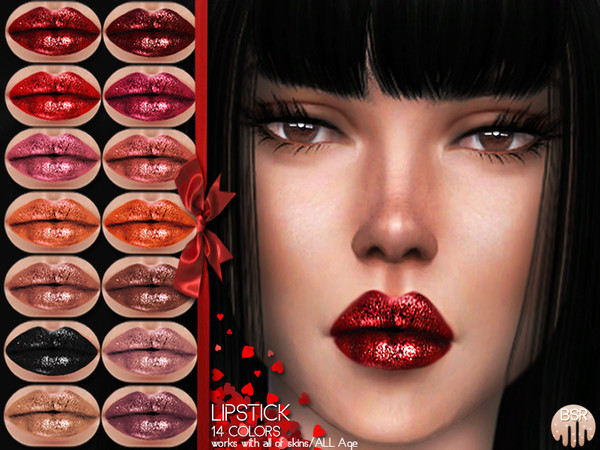 Sims 4 Lipstick Valentine Gift BM13 by busra tr at TSR