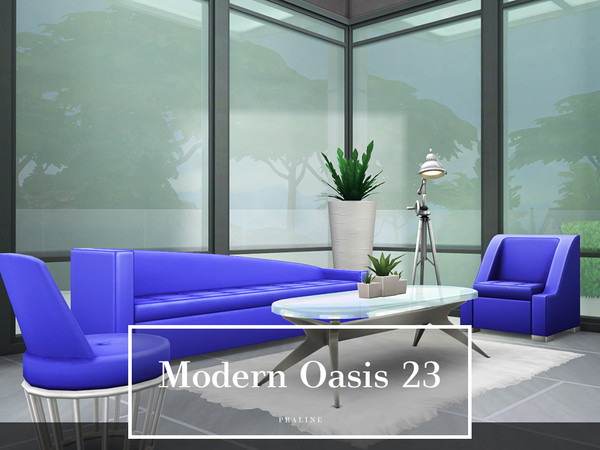 Sims 4 Modern Oasis 23 by Pralinesims at TSR