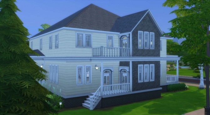 Sims 4 Family Acres home by PolarBearSims at Mod The Sims