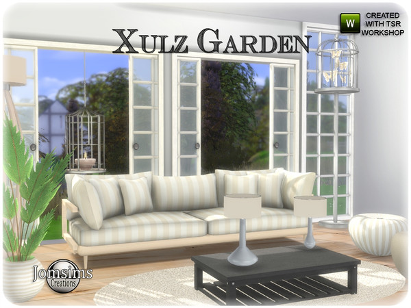 Sims 4 Xulz Garden set by jomsims at TSR