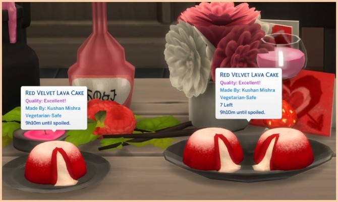 Sims 4 RED VELVET LAVA CAKE at Icemunmun