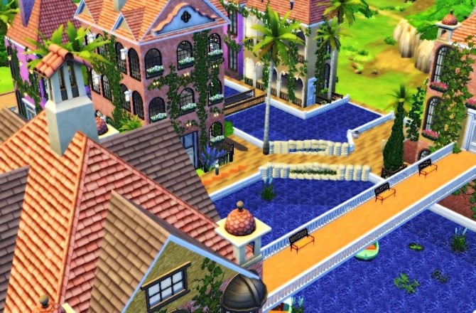 Sims 4 Venice for TS4 at Simmer Rebelde