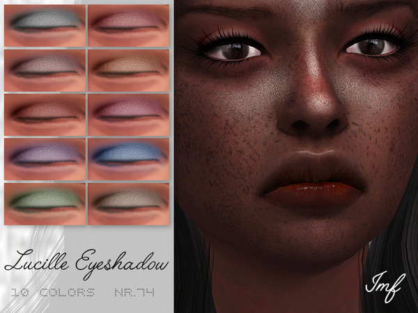 Sims 4 IMF Lucille Eyeshadow N.74 by IzzieMcFire at TSR