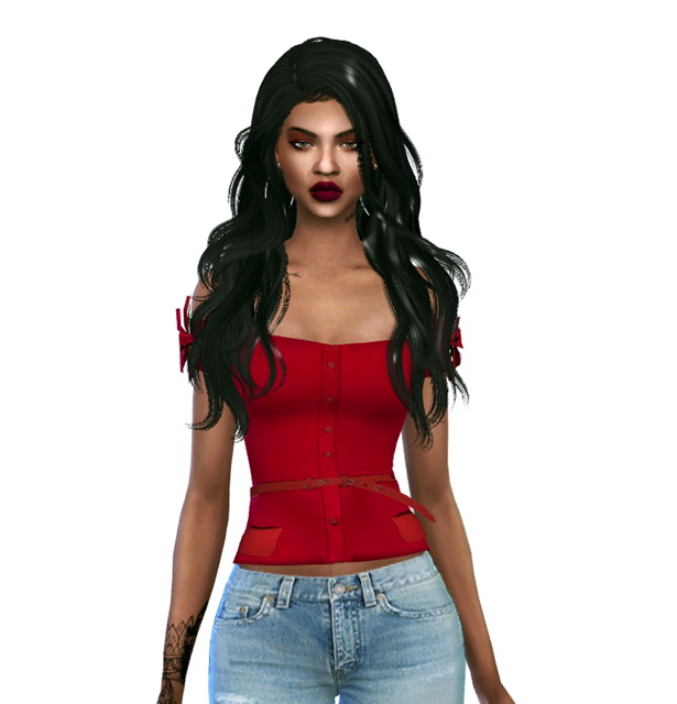Sims 4 Bustier Jacket at Weile