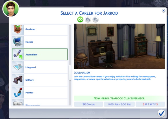 Sims 4 Journalism Career (Sims 2 Remake) at Sims Lover