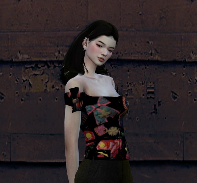 Sims 4 Bustier Jacket at Weile