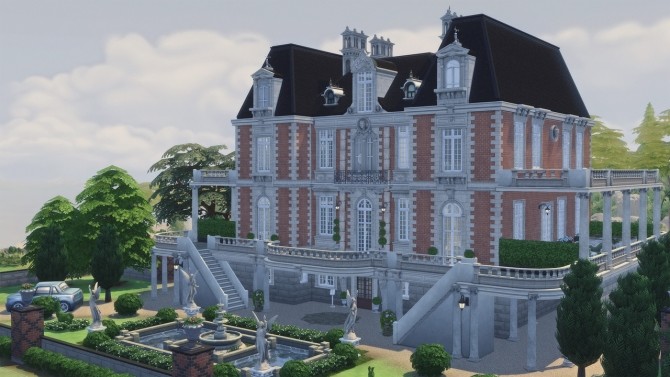 Sims 4 Château Bouffémont Hotel at Harrie