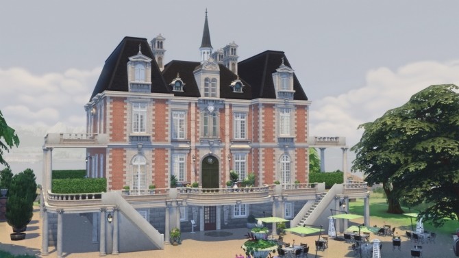 Sims 4 Château Bouffémont Hotel at Harrie