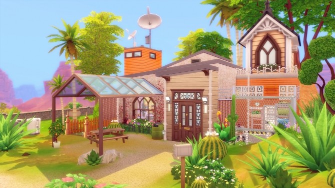 Sims 4 Stranger House by Angerouge at Studio Sims Creation