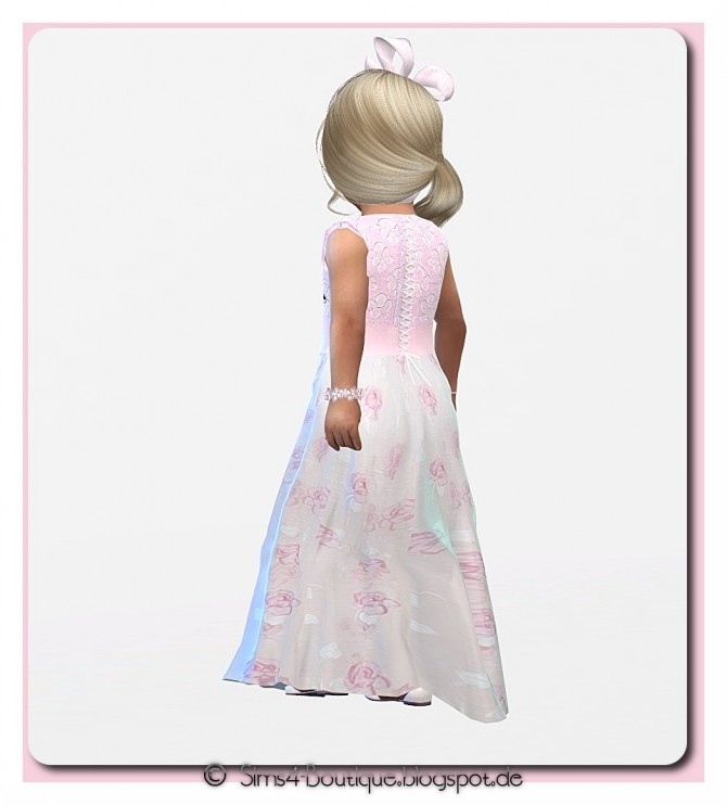 Sims 4 Monnalisa Dress & Headband at Sims4 Boutique