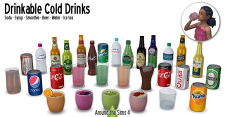 Cool Drinks by Sandy at Around the Sims 4