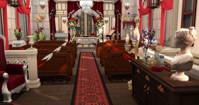 Sims 4 Two Stars Chapel at Simsontherope