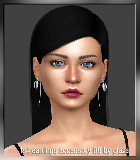 Sims 4 Earrings 08 at All by Glaza