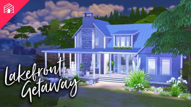 Sims 4 Lakefront getway house at Harrie