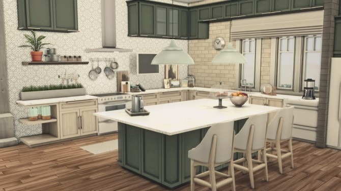 Sims 4 Oxford Place house at Harrie