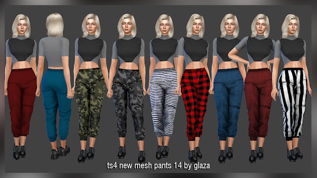 Sims 4 Pants 14 at All by Glaza