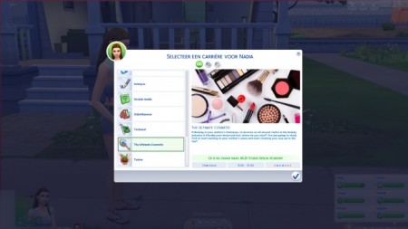 Ultimate Cosmetic Career by xTheLittleCreator at Mod The Sims