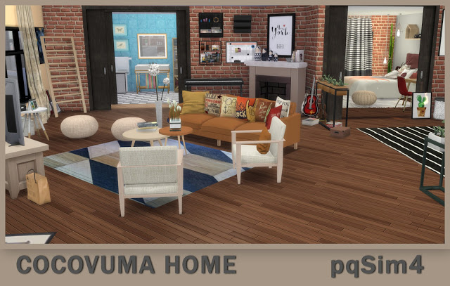 Sims 4 Cocovuma Home at pqSims4