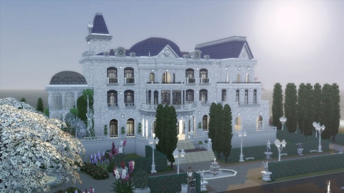 Sims 4 Magical Royal Mansion at GravySims