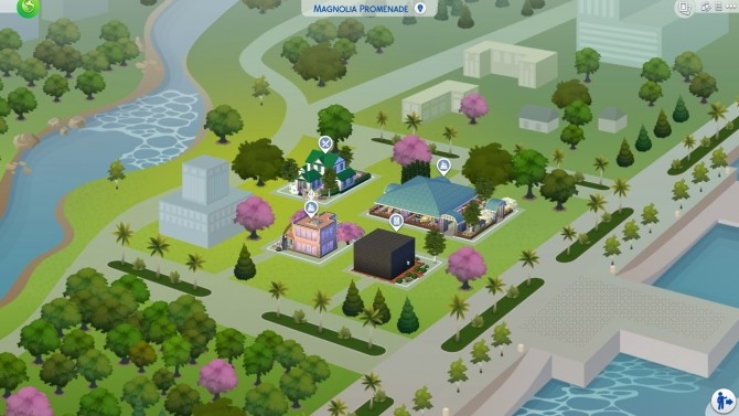 Sims 4 Rebuilt Worlds by prettypetalgirl at Mod The Sims