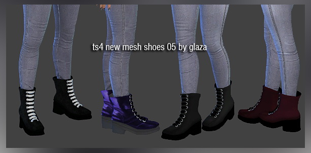Sims 4 Shoes 05 at All by Glaza