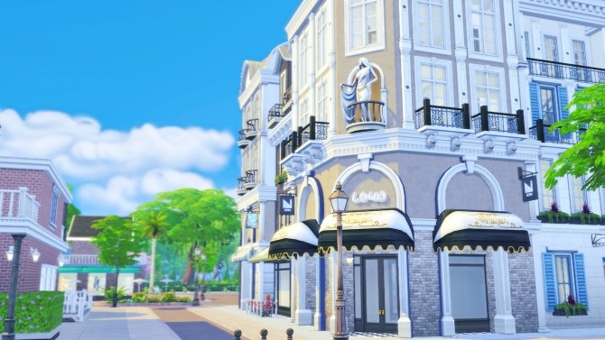 Sims 4 Parisian apartment at Harrie