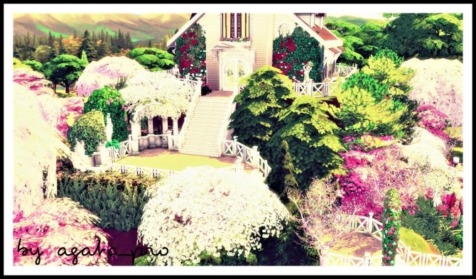 Sims 4 Willowcreek Church Park at Agathea k