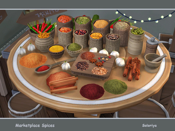 Sims 4 Marketplace Spices by soloriya at TSR
