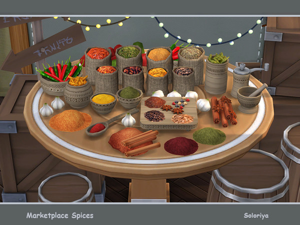 Sims 4 Marketplace Spices by soloriya at TSR