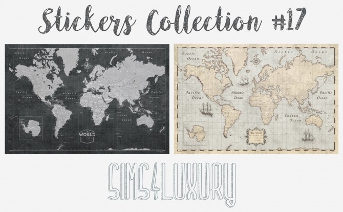 Sims 4 Stickers Collection #17 at Sims4 Luxury