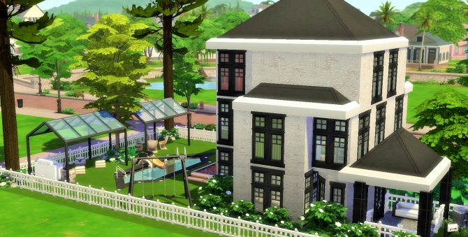 3 Story Family Home by heikeg at Mod The Sims » Sims 4 Updates