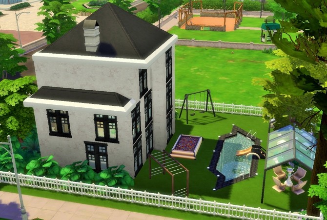 Sims 4 3 Story Family Home by heikeg at Mod The Sims