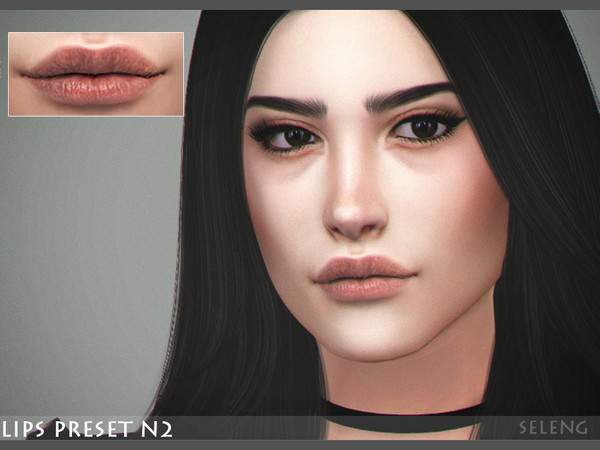 Sims 4 Lips Preset N2 by Seleng at TSR