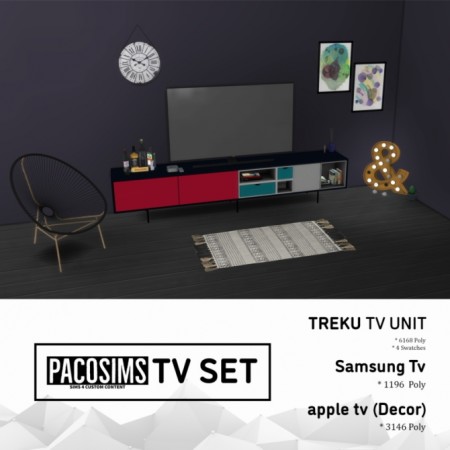Tv Set (P) at Paco Sims