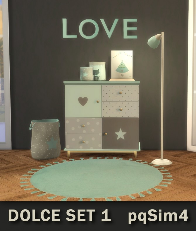 Sims 4 Dolce Set 1 at pqSims4