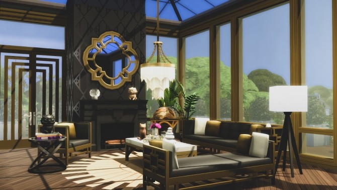 Sims 4 Vintage Glamour Buildmode Addons Part One: Narcissus’s Folly Doors, Arches and Windows at Simsational Designs