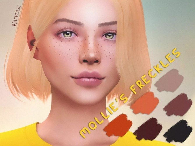 Sims 4 Mollie’s Freckles at Katverse