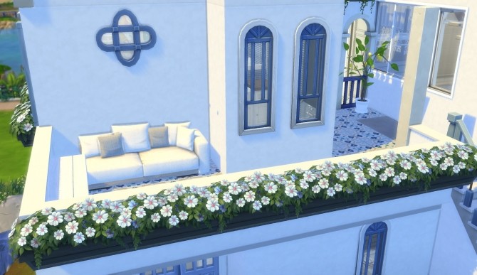 Sims 4 Mykonos / Crete house at Guijobo