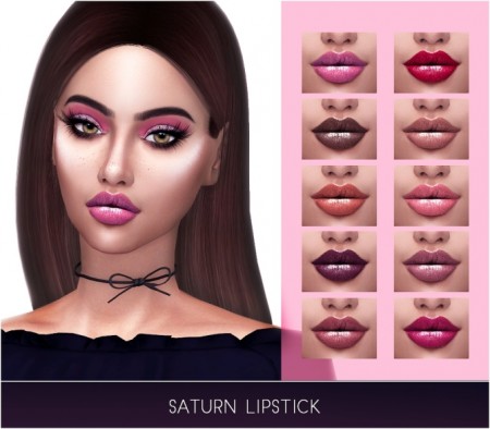 SATURN LIPSTICK at FROST SIMS 4