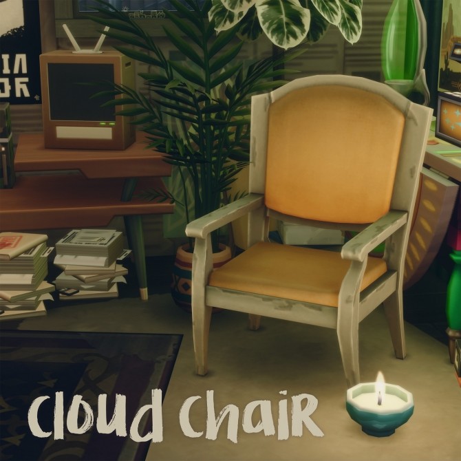 Sims 4 CLOUD CHAIR at Picture Amoebae