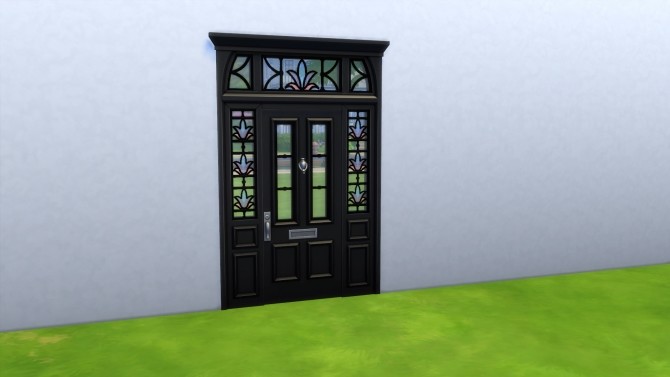 Sims 4 Strangerville Windows/Doors Pitch Black Edition by DreadfulSims at Mod The Sims