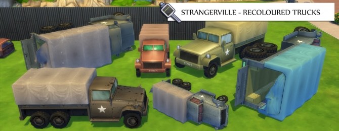 Sims 4 STRAGERVILLE RECOLOURED LIBERTATED OBJECTS PART 2 at Icemunmun