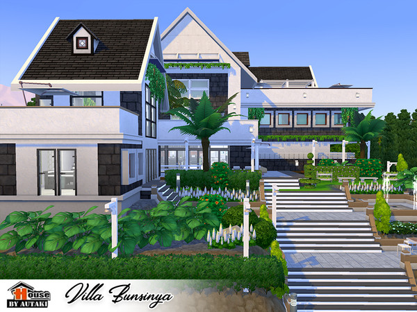Sims 4 Villa Bunsinya by autaki at TSR
