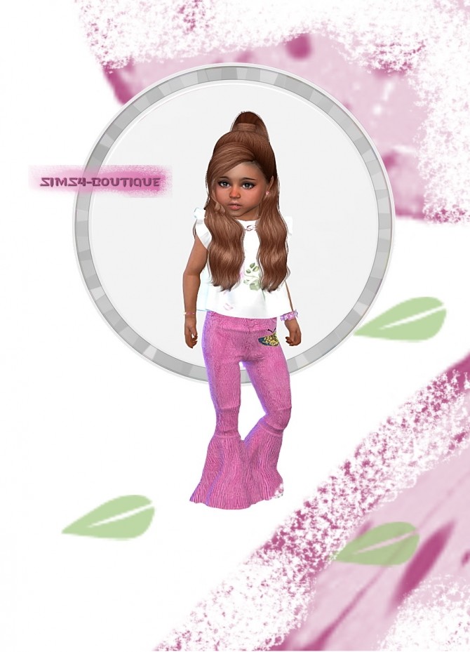 Designer Set pants & top at Sims4-Boutique » Sims 4 Updates