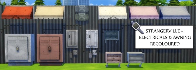 Sims 4 STRANGERVILLE RECOLOURED LIBERATED OBJECTS PART 1 at Icemunmun
