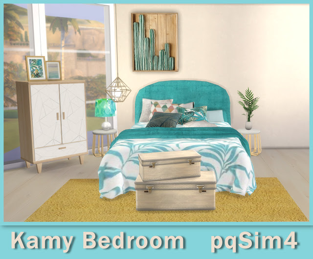 Sims 4 Kamy Bedroom at pqSims4